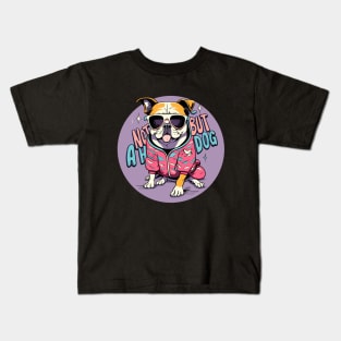 disco hound dog Kids T-Shirt